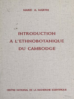 cover image of Introduction à l'ethnobotanique du Cambodge